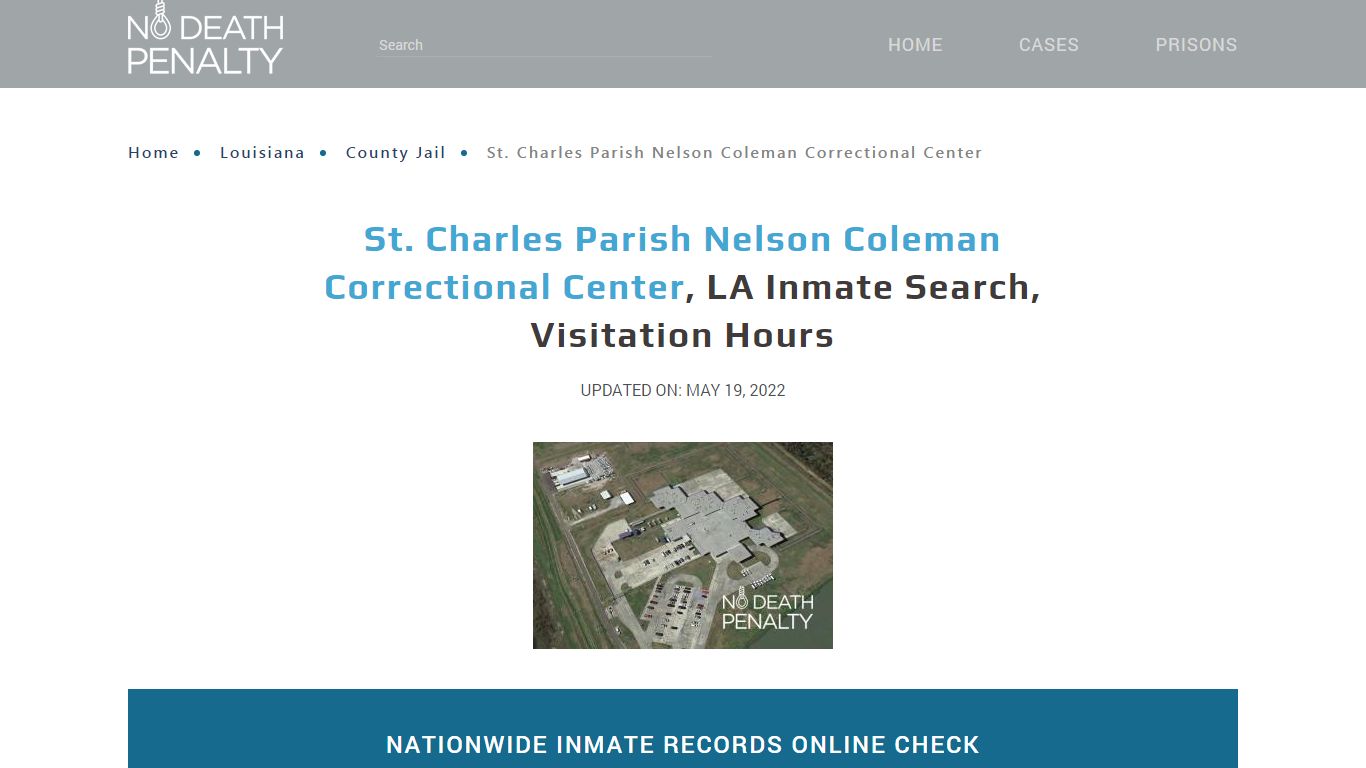 St. Charles Parish Nelson Coleman Correctional Center, LA ...