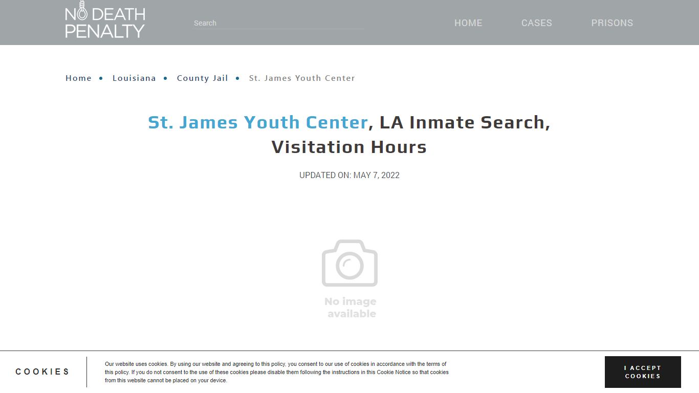 St. James Youth Center, LA Inmate Search, Visitation Hours